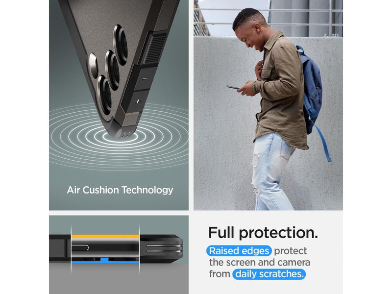 Spigen Tough Armor - gunmetal - Samsung Galaxy S23