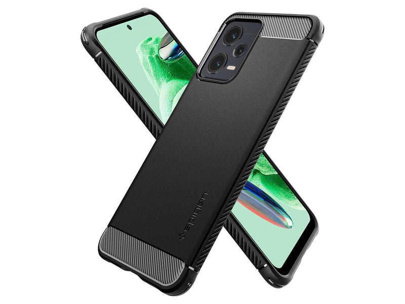 Spigen Rugged Armor - black - Xiaomi Redmi Note 12 5G/ POCO X5 5G