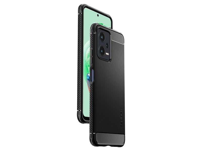Spigen Rugged Armor - black - Xiaomi Redmi Note 12 5G/ POCO X5 5G