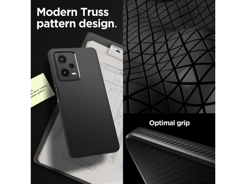 Spigen Liquid Air - black - Xiaomi Redmi Note 12 Pro 5G/POCO X5 Pro 5G