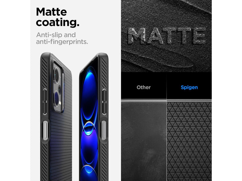 Spigen Liquid Air - black - Xiaomi Redmi Note 12 Pro 5G/POCO X5 Pro 5G