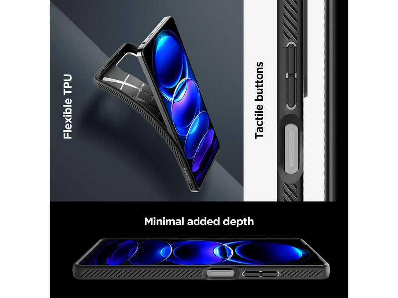 Spigen Liquid Air - black - Xiaomi Redmi Note 12 Pro 5G/POCO X5 Pro 5G