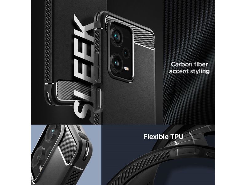 Spigen Rugged Armor - black - Xiaomi Redmi Note 12 Pro+ 5G