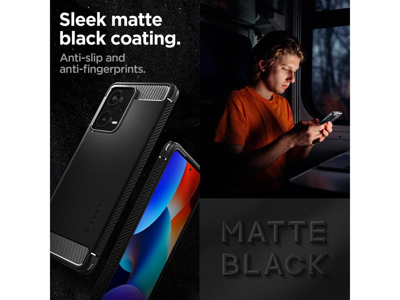 Spigen Rugged Armor - black - Xiaomi Redmi Note 12 Pro+ 5G