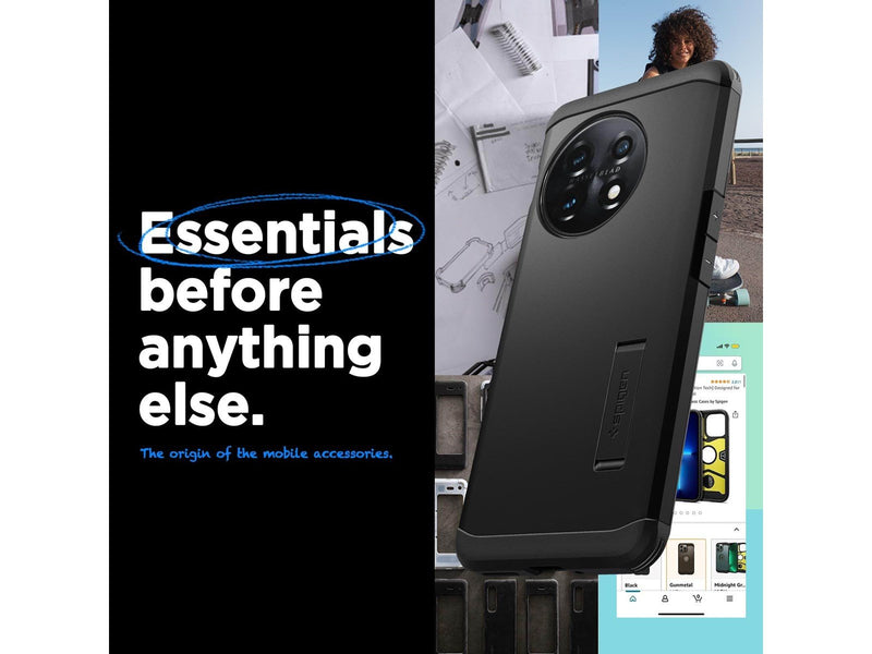 Spigen Tough Armor - black - OnePlus 11