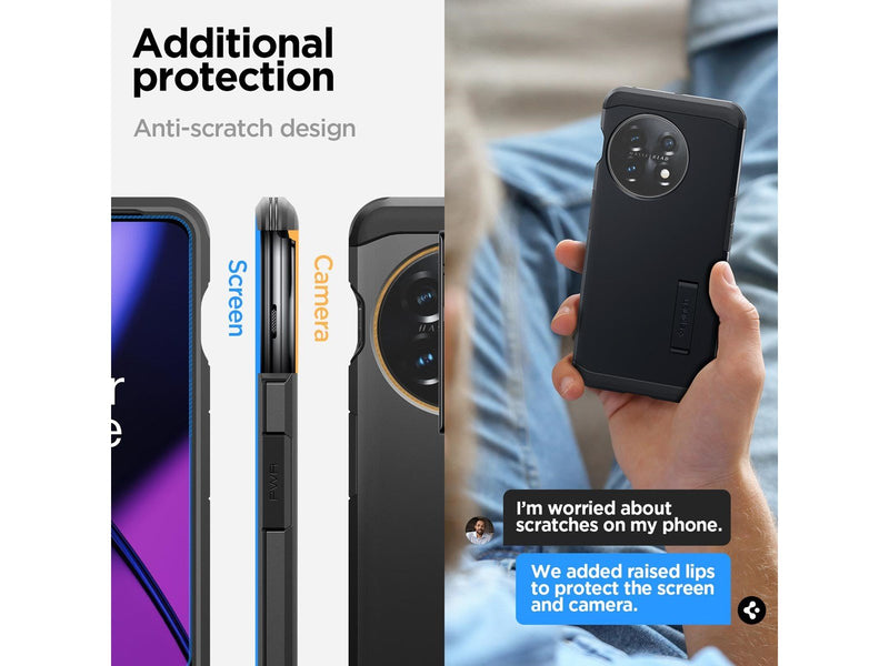 Spigen Tough Armor - black - OnePlus 11
