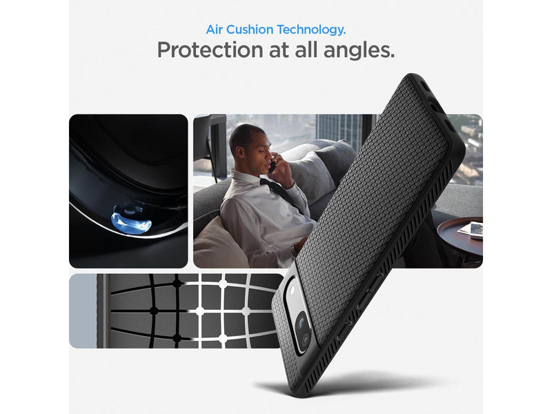 Spigen Liquid Air - black - Google Pixel 7a