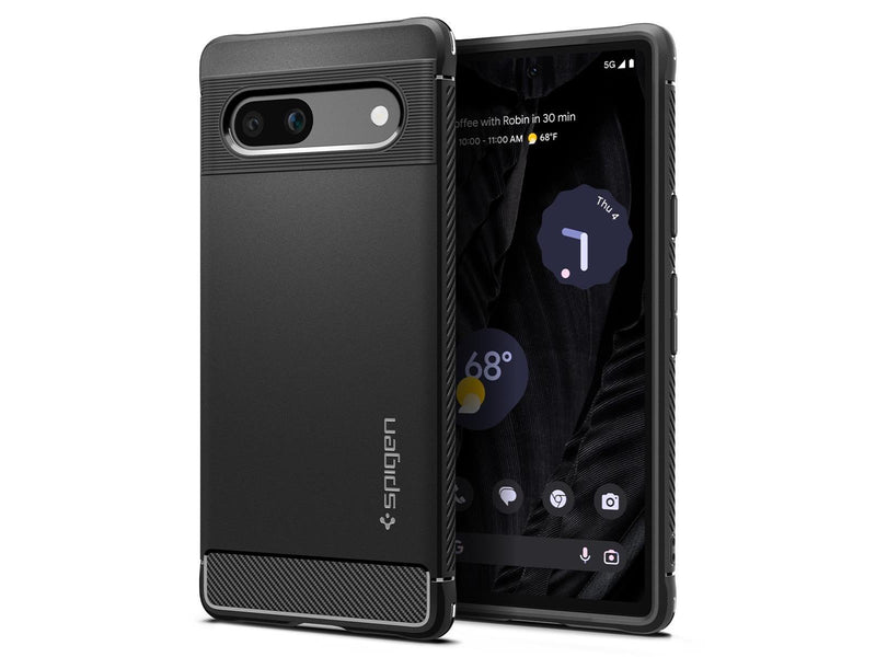 Spigen Rugged Armor - black - Google Pixel 7a