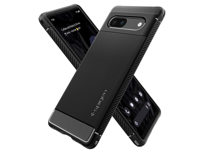 Spigen Rugged Armor - black - Google Pixel 7a