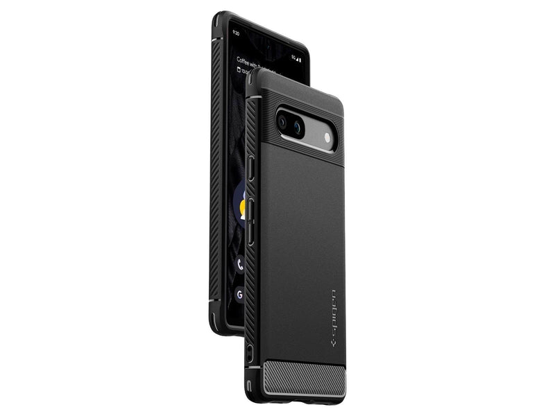 Spigen Rugged Armor - black - Google Pixel 7a