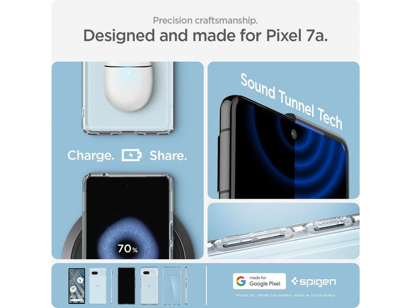 Spigen Ultra Hybrid - clear - Google Pixel 7a