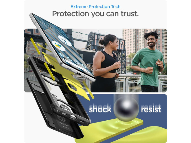 Spigen Tough Armor - metal slate - Google Pixel 7a