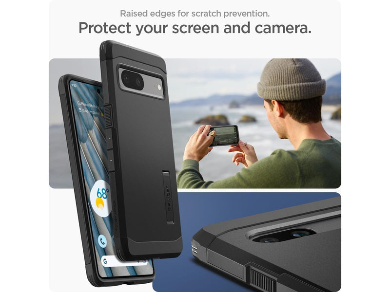 Spigen Tough Armor - metal slate - Google Pixel 7a