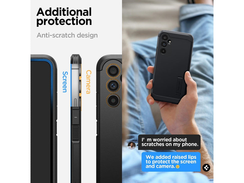 Spigen Tough Armor - black - Samsung Galaxy A54 5G