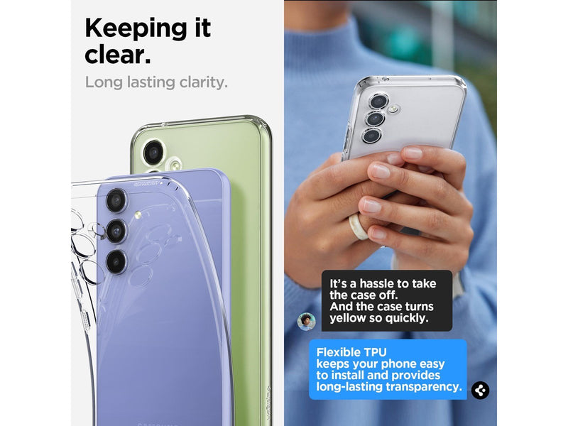 Spigen Liquid Crystal - clear - Samsung Galaxy A54 5G