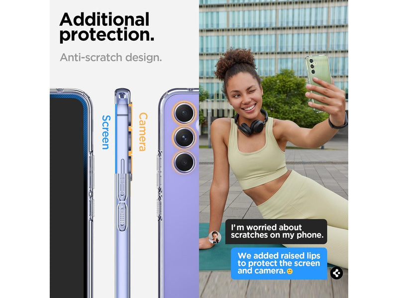 Spigen Liquid Crystal - clear - Samsung Galaxy A54 5G
