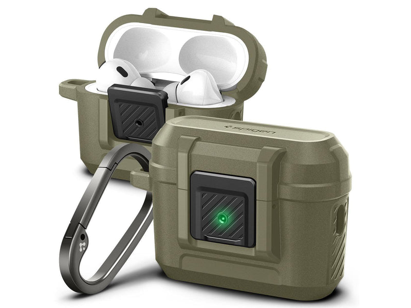 Spigen Lock Fit - vintage khaki - AirPods Pro 2