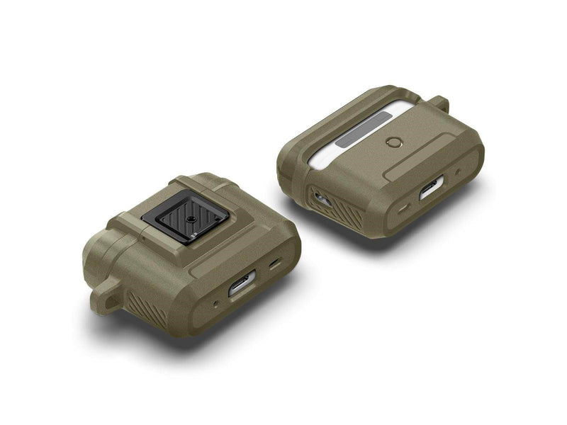 Spigen Lock Fit - vintage khaki - AirPods Pro 2