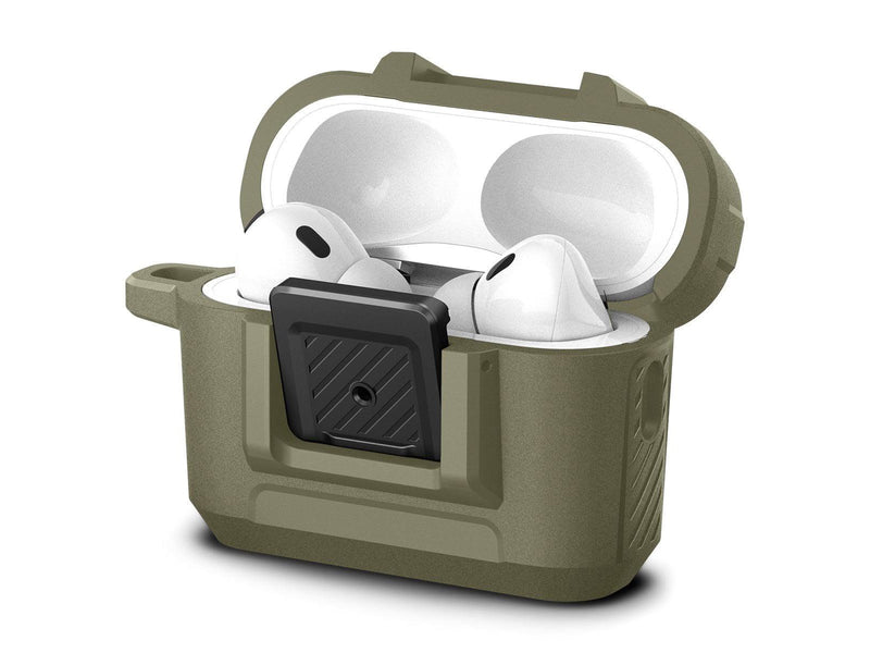 Spigen Lock Fit - vintage khaki - AirPods Pro 2