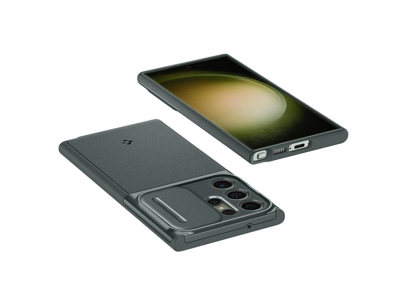 Spigen Optik Armor - abyss green - Samsung Galaxy S23 Ultra