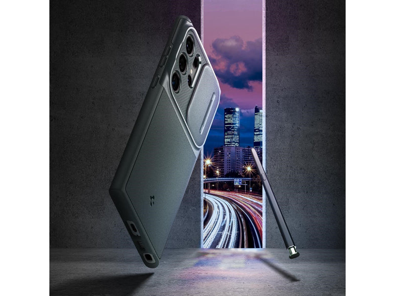 Spigen Optik Armor - abyss green - Samsung Galaxy S23 Ultra