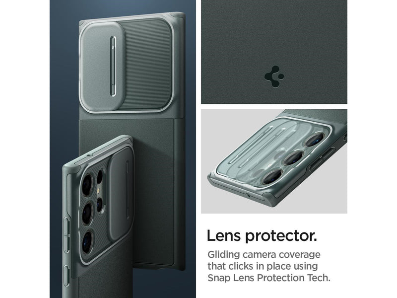 Spigen Optik Armor - abyss green - Samsung Galaxy S23 Ultra
