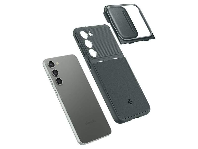Spigen Optik Armor - abyss green - Samsung Galaxy S23
