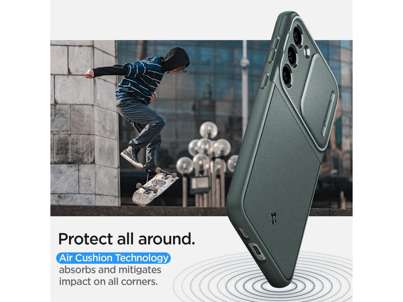 Spigen Optik Armor - abyss green - Samsung Galaxy S23