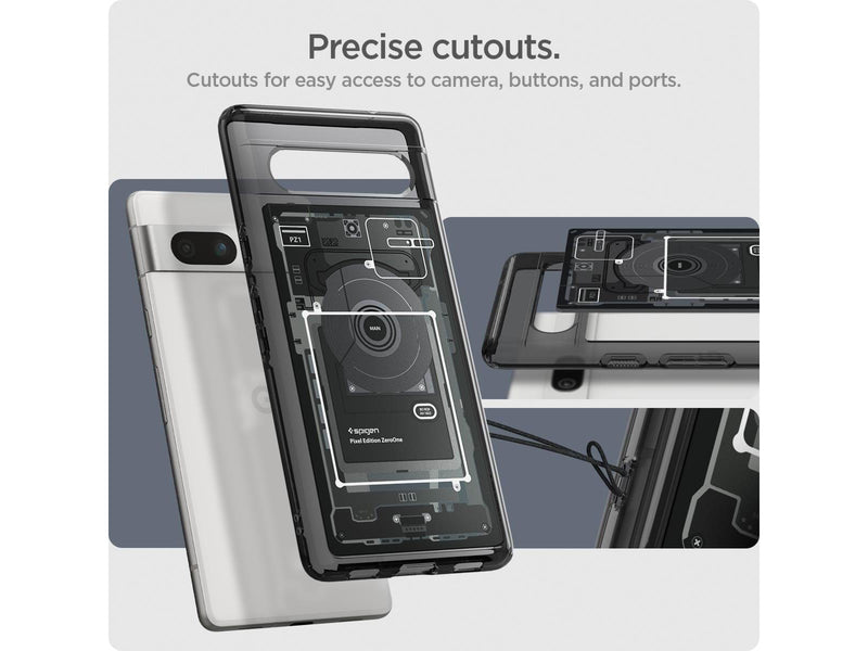 Spigen Ultra Hybrid - zero one - Google Pixel 7a