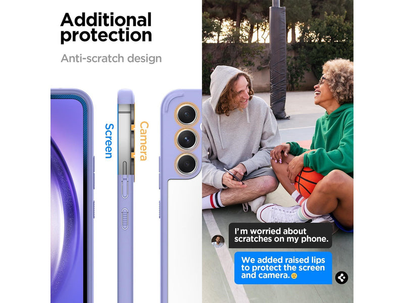 Spigen Ultra Hybrid - awesome violet - Samsung Galaxy A54 5G