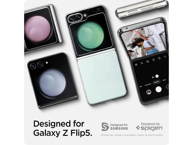 Spigen Air Skin Glitter - crystal quartz - Samsung Galaxy Z Flip5