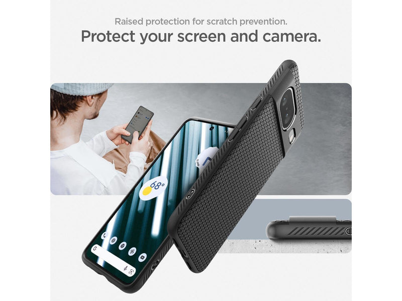 Spigen Liquid Air - matte black - Google Pixel 8