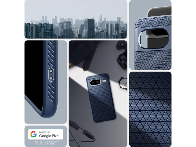 Spigen Liquid Air - navy blue - Google Pixel 8