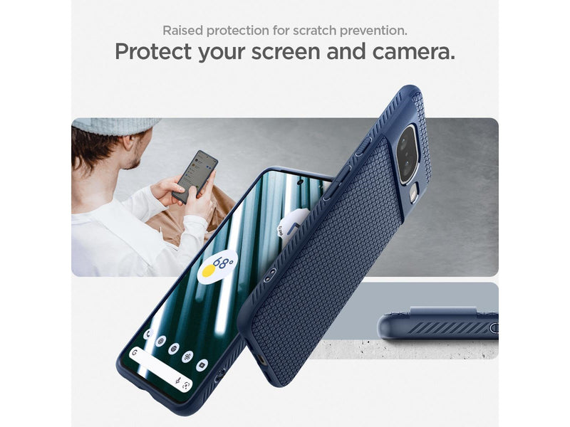 Spigen Liquid Air - navy blue - Google Pixel 8