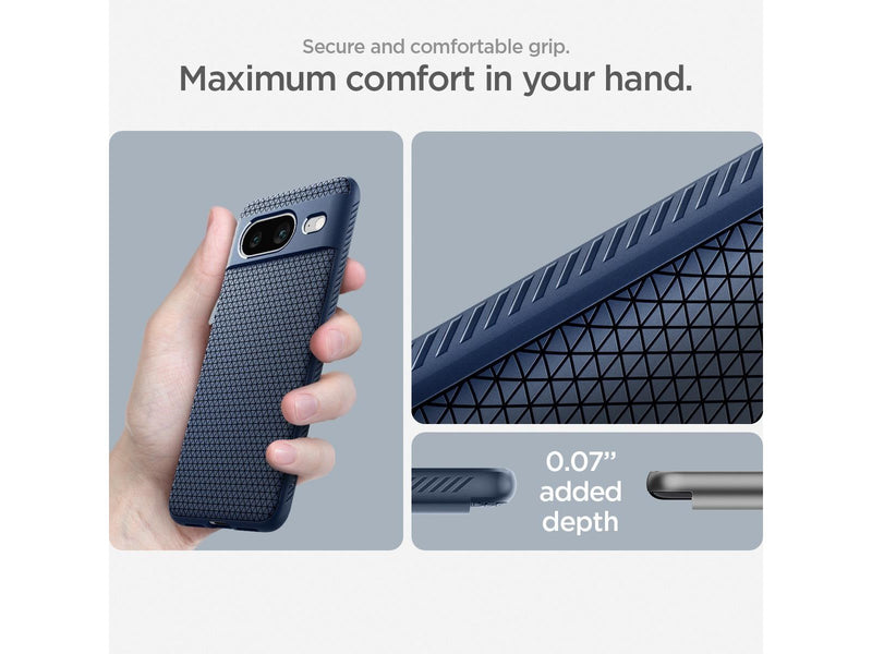 Spigen Liquid Air - navy blue - Google Pixel 8