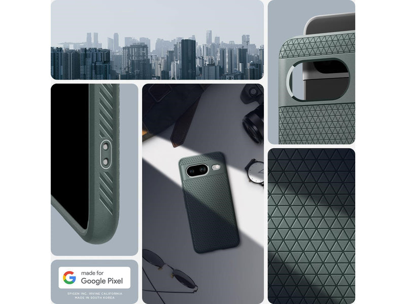 Spigen Liquid Air - abyss green - Google Pixel 8