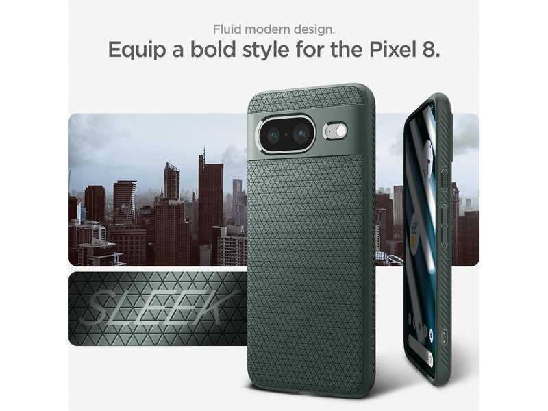 Spigen Liquid Air - abyss green - Google Pixel 8