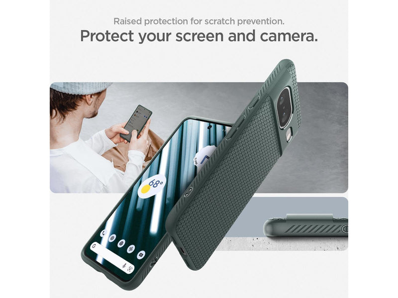 Spigen Liquid Air - abyss green - Google Pixel 8