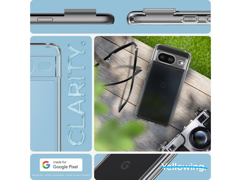 Spigen Ultra Hybrid - crystal clear - Google Pixel 8