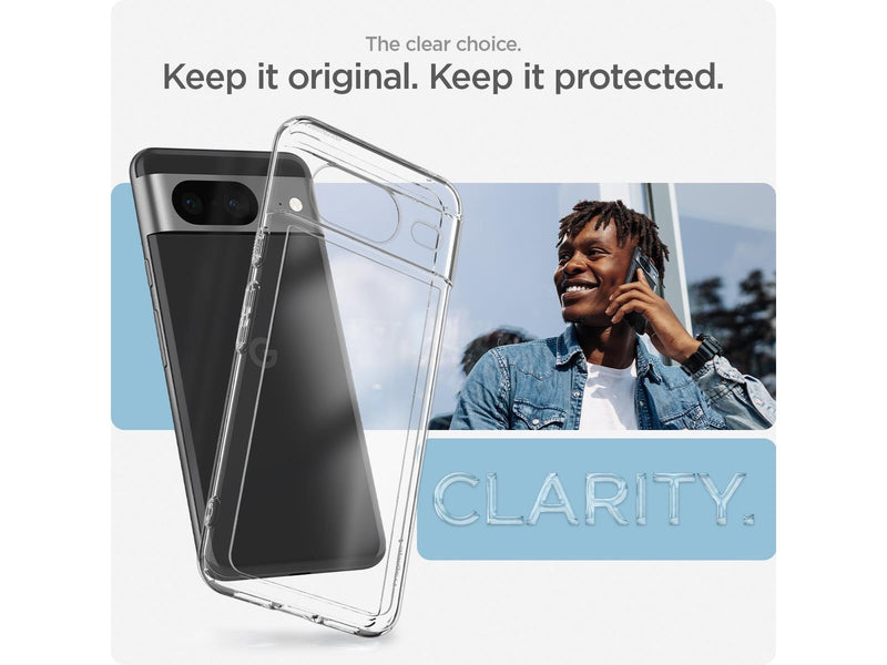 Spigen Ultra Hybrid - crystal clear - Google Pixel 8