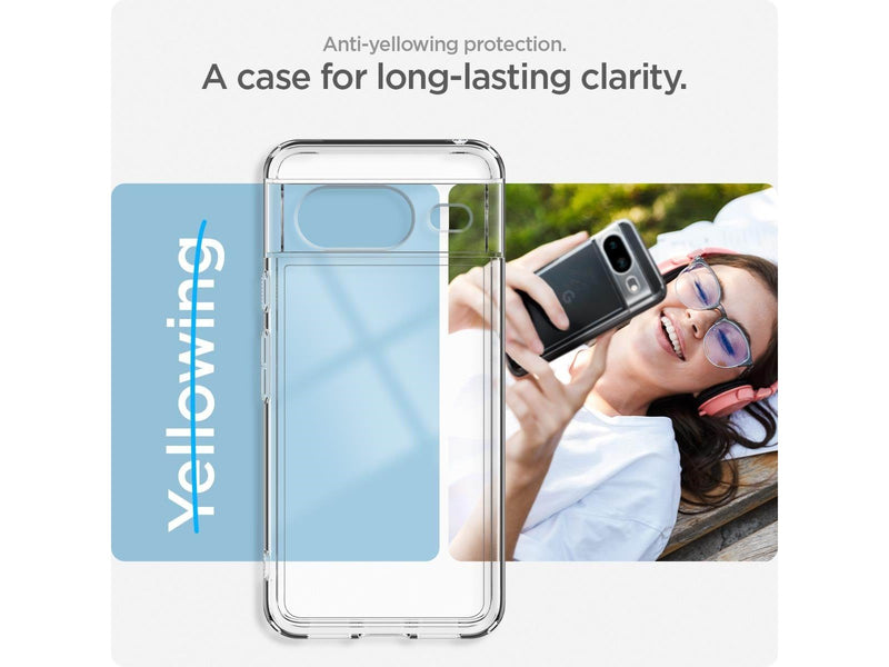 Spigen Ultra Hybrid - crystal clear - Google Pixel 8