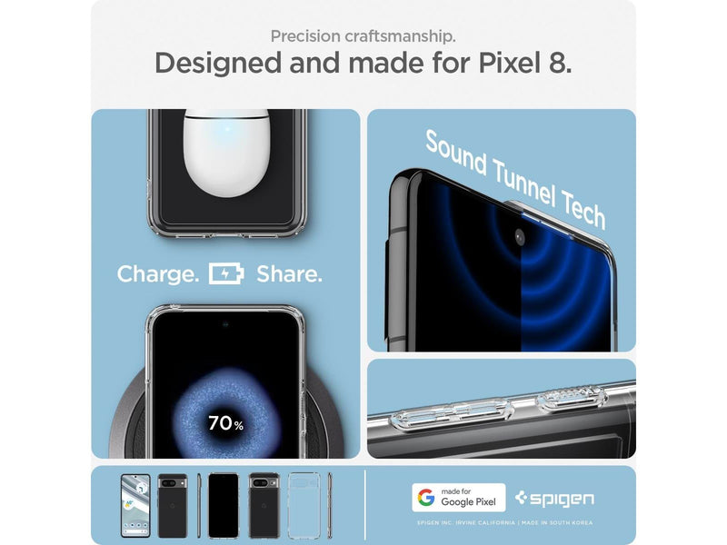 Spigen Ultra Hybrid - crystal clear - Google Pixel 8