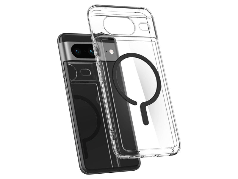 Spigen Ultra Hybrid OneTap Metal Ring MagSafe - black - Google Pixel 8