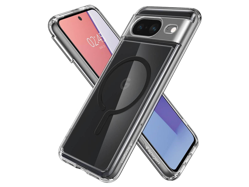 Spigen Ultra Hybrid OneTap Metal Ring MagSafe - black - Google Pixel 8