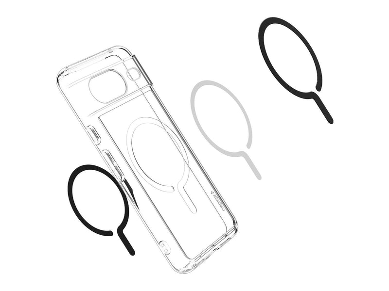 Spigen Ultra Hybrid OneTap Metal Ring MagSafe - black - Google Pixel 8