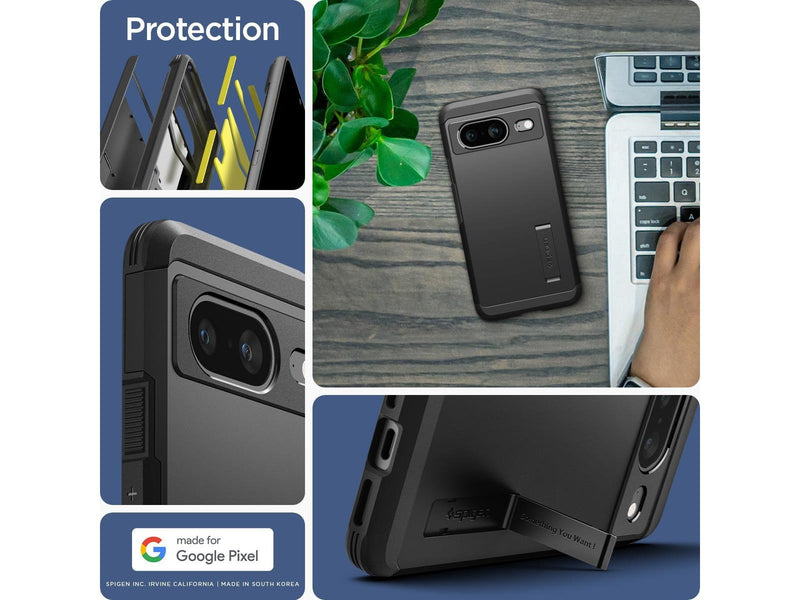 Spigen Tough Armor - black - Google Pixel 8