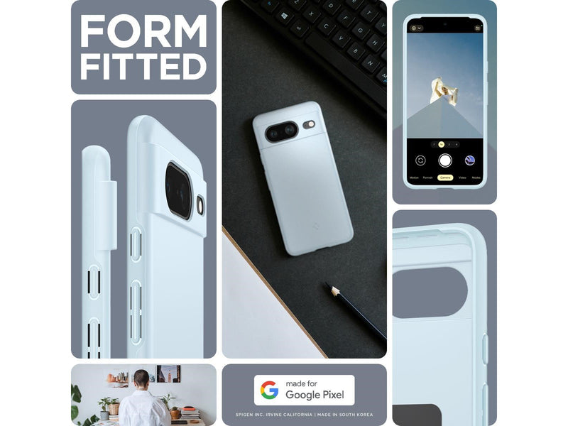 Spigen Thin Fit - mute blue - Google Pixel 8
