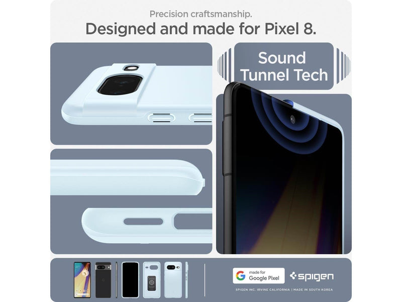 Spigen Thin Fit - mute blue - Google Pixel 8