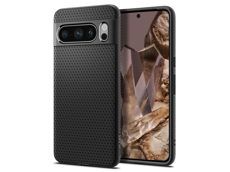 Spigen Liquid Air - matte black - Google Pixel 8 Pro