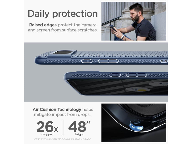 Spigen Liquid Air - navy blue - Google Pixel 8 Pro